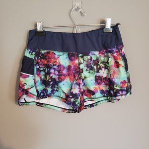Athleta Colorful Run shorts